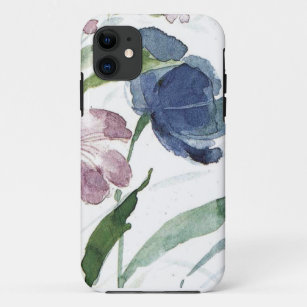 watercolor floral iPhone 11 case