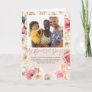 Watercolor Floral | Daughter Mother's Day Photo Ca Card