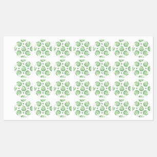 watercolor floral elements kids' labels