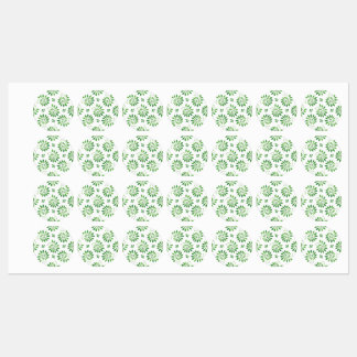 watercolor floral elements kids' labels