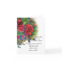 Watercolor Floral Enchanted Roses
