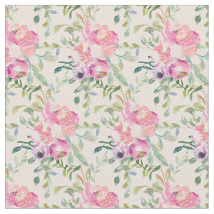 Watercolor Floral Fabric