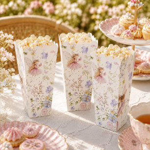 Watercolor Floral Fairy Favor Boxes