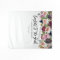Watercolor floral graduate congratulations banner