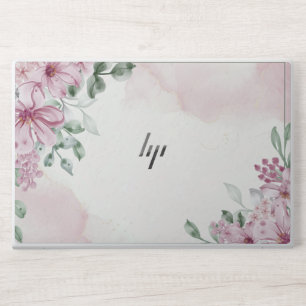 Watercolor Floral HP Laptop Skin
