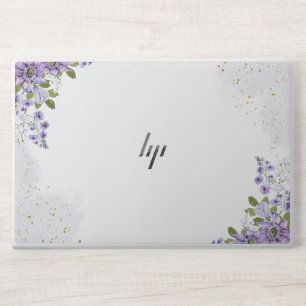 Watercolor Floral HP Laptop Skin