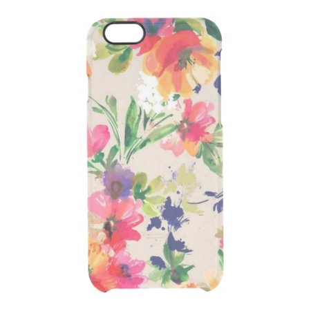 Watercolor Floral Iphone 6 Case, Iphone 6s Case
