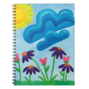 Watercolor Floral Journal