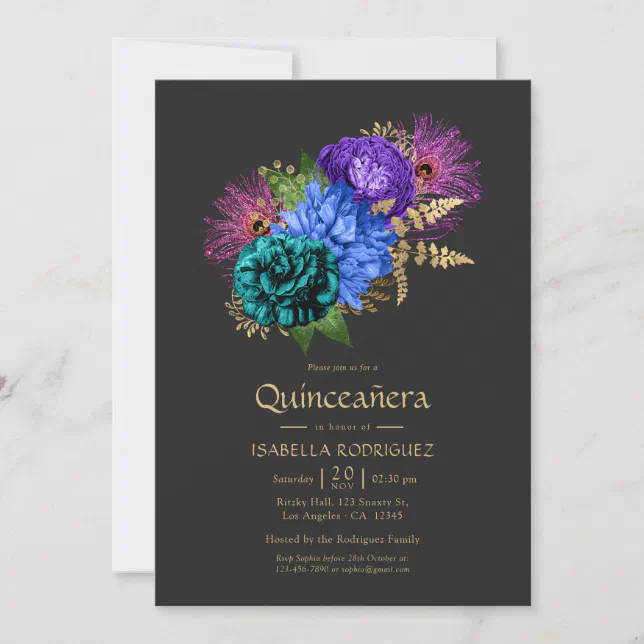 mardi gras quince theme