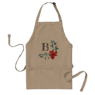 cute monogrammed aprons