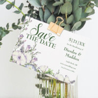 Watercolor Floral Morning Glory Handfasting