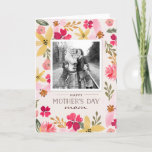 Watercolor Floral Mother's Day Card