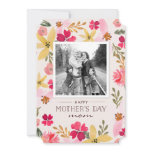 Watercolor Floral Mother's Day Card Watercolor Floral Mother's Day Card