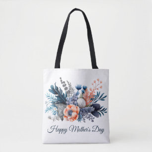 Watercolor Floral Mother's Day  Tote Bag