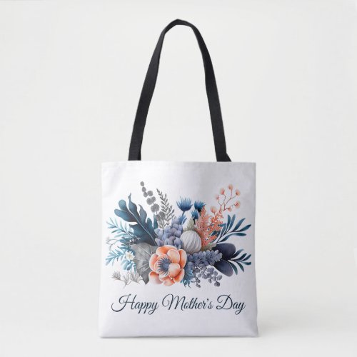 Watercolor Floral Mothers Day  Tote Bag