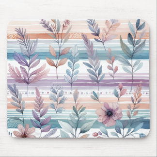 Watercolor Floral Mouse Pad