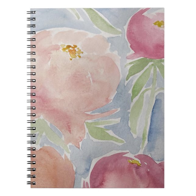 Watercolor Floral Notebook (Front)