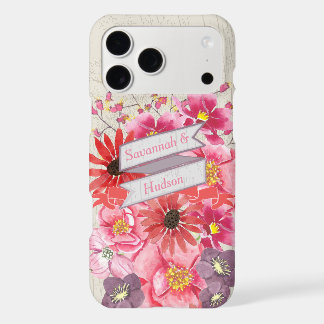 Watercolor Floral Pattern iPhone 6 17 Pro Max Case