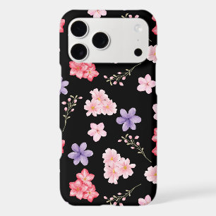 Watercolor Floral Pattern iPhone 17 Pro Max Case