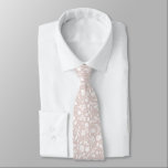 Watercolor Floral Pattern Neck Tie<br><div class="desc">This neck tie features a hand painted watercolor floral pattern that coordinates perfectly with the Floral Ampersand wedding collection. If you want to make everything on your big day feel cohesive, this patterned tie would be the perfect touch! Or just purchase it solo for a fun and whimsical look. Don't...</div>
