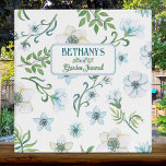 Watercolor Floral Personalized Garden Planner 3 Ring Binder<br><div class="desc">Cute watercolor floral design on a fun,  personalized kitchen or gardening binder for all your food prep needs.</div>