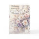 Watercolor Floral Personalized Mother Sympathy 