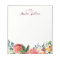 Watercolor Floral Personalized Notepad Stationery