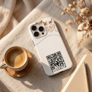 Watercolor Floral Personalized Phone Cases: Photo iPhone 16 Pro Case
