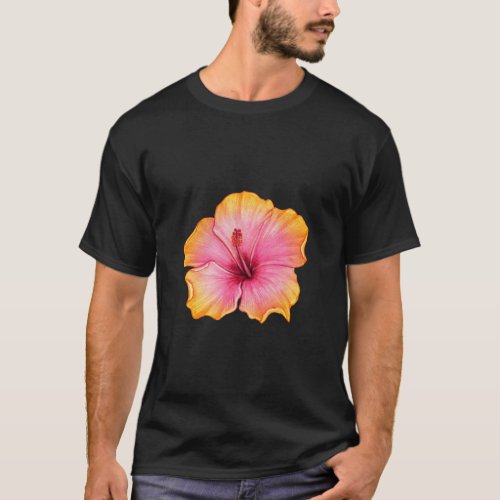 Watercolor Floral Petals T_Shirt
