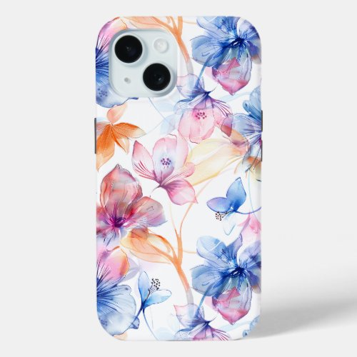 Watercolor Floral Phone Case