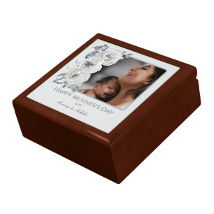 Watercolor Floral Photo Mother's Day Gift Box