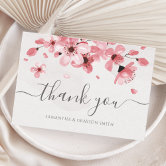 Japanese Thank You Card Hiragana Arigato, Mizuhiki | Zazzle