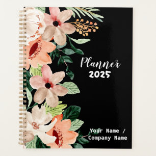 Watercolor Floral Planner