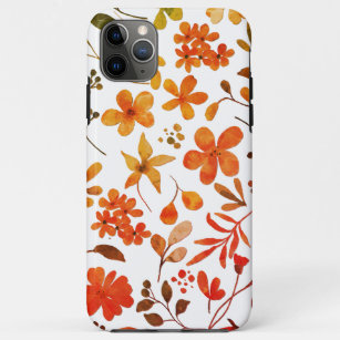 Watercolor Floral Print  iPhone 11 Pro Max Case