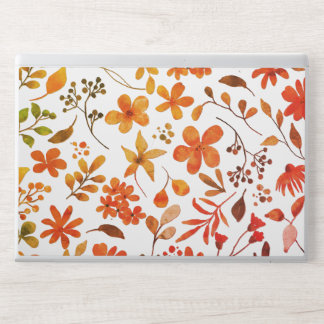 Watercolor Floral Print  HP Laptop Skin