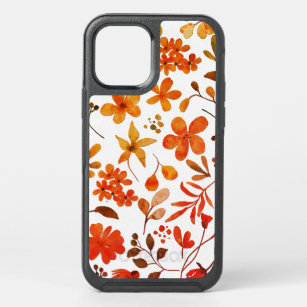 Watercolor Floral Print  OtterBox Symmetry iPhone 12 Case