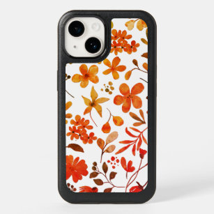Watercolor Floral Print  OtterBox iPhone 14 Case