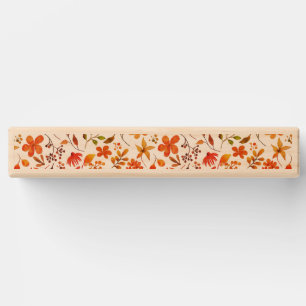 Watercolor Floral Print Topple Tower