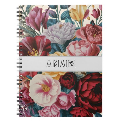 watercolor floral Rose Garden iPhone  iPad case Notebook