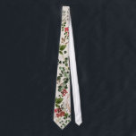 watercolor floral rustic botanical wedding neck tie<br><div class="desc">Rustic floral wedding suite. With beautiful watercolor details. This modern wedding design is sure to set the style for your big day.</div>
