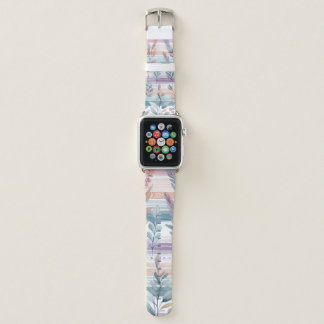Watercolor Floral Smartwatch Strap