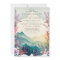 Watercolor Floral Spring Mountains Wedding