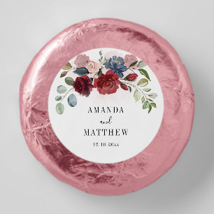 Watercolor Floral Wedding Dipped Oreo Cookie Favors