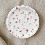 Watercolor Floral Wildflower Spring Baby Shower Paper Plates<br><div class="desc">Watercolor Floral Wildflower Spring Baby Shower Paper Plates Little Wildflower Is On The Way!  A Little Wildflower Is On The Way Baby Shower Paper Plate.</div>