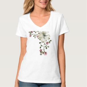 Watercolor Floral Women’s T-Shirt