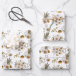 Watercolor Floral Wrapping Paper Sheets<br><div class="desc">Beautiful watercolor floral wrapping paper sheets,  perfect for any special occasion!</div>