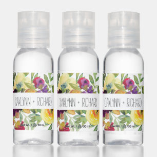 Watercolor Florals Hand Sanitizer