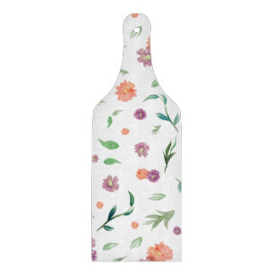 Watercolor Flower Board – Gift for Foodie Couple
