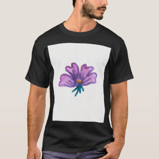 watercolor flower , handraw effect beautiful T-Shirt