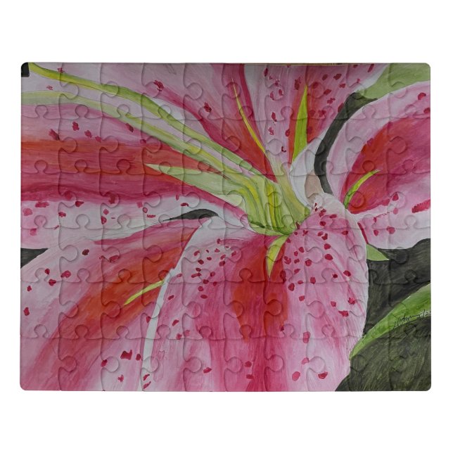 Watercolor Flower  Jigsaw Puzzle (Puzzle Horizontal)